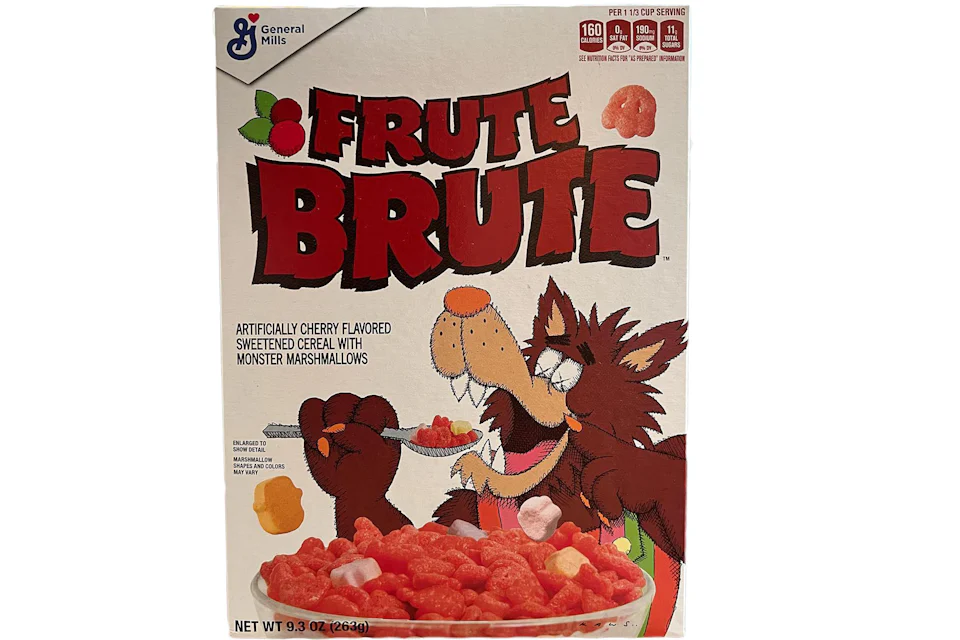 KAWS Monsters Frute Brute Cereal (Not Fit For Human Consumption)