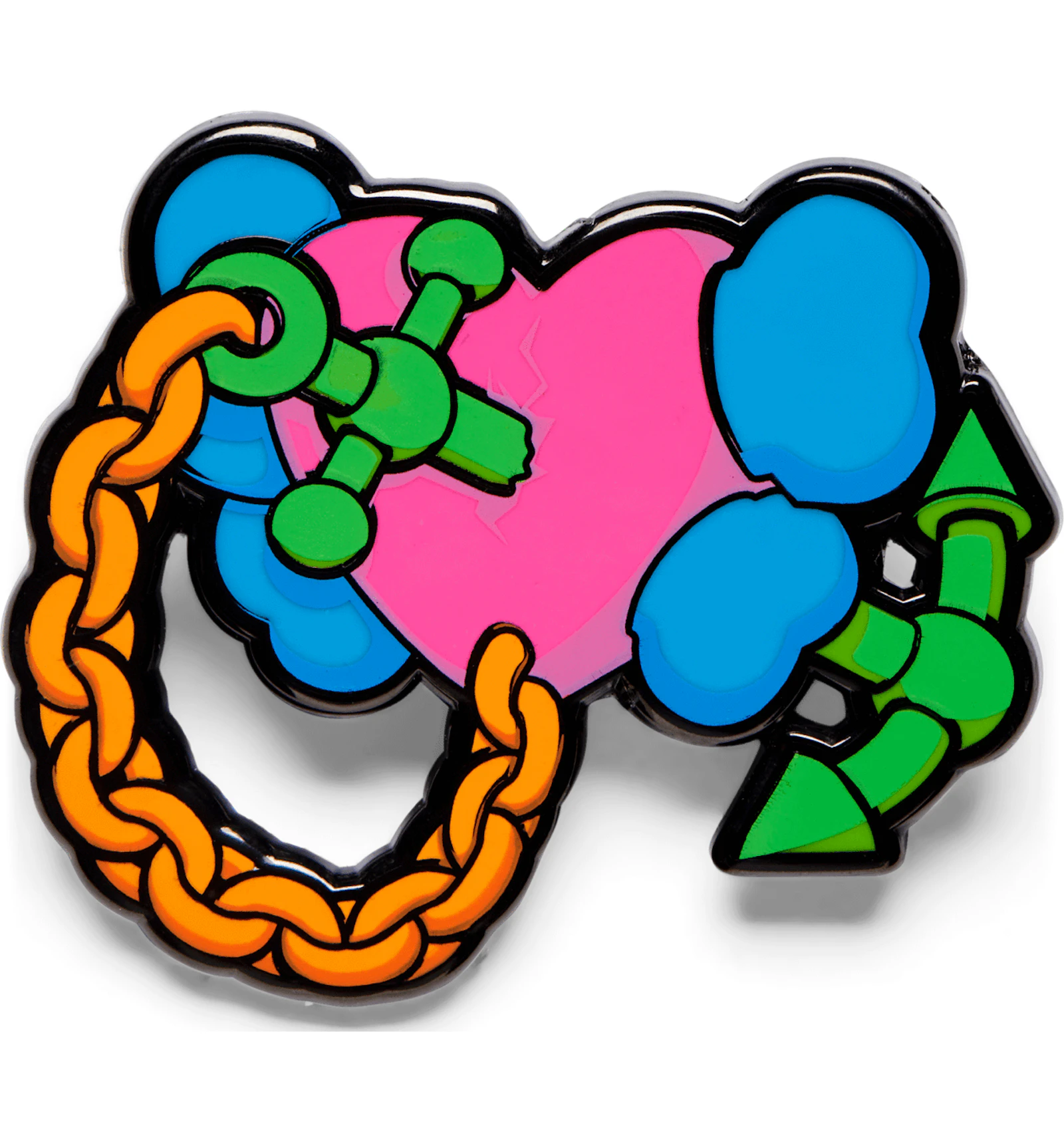 KAWS Permanent Love Pin Multicolor - US KAWS Permanent Love Pin Multicolor - US