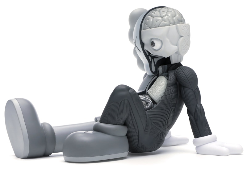 KAWS Small Lie Companion Vinyl Figure Grey - US