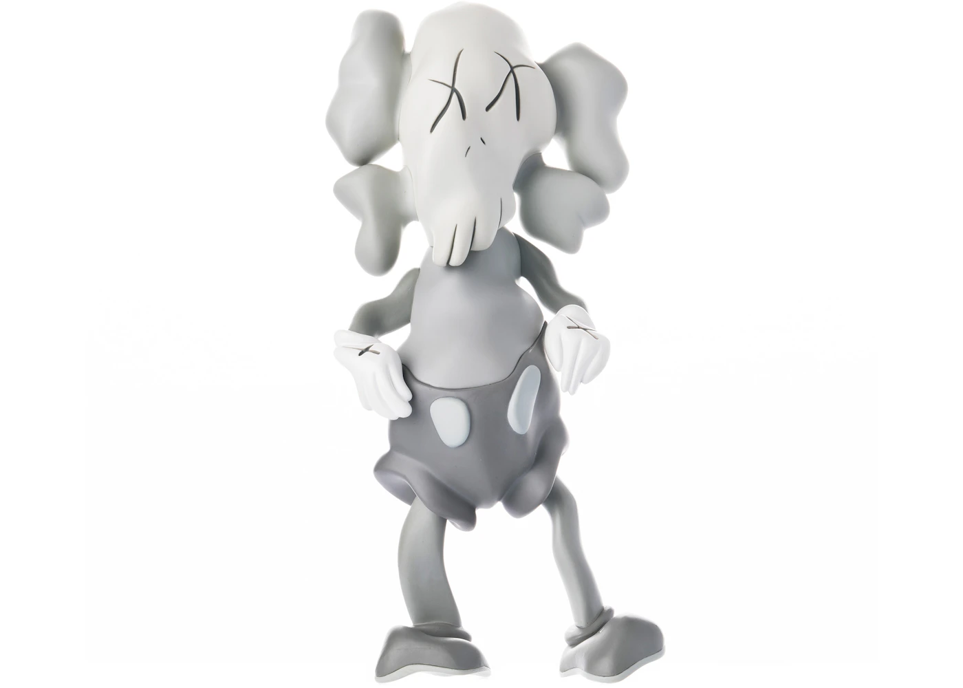 KAWS COMPANION (ROBERT LAZZARINI) フィギュア KAWS Robert Lazzarini Companion Vinyl Figure Grey - JP