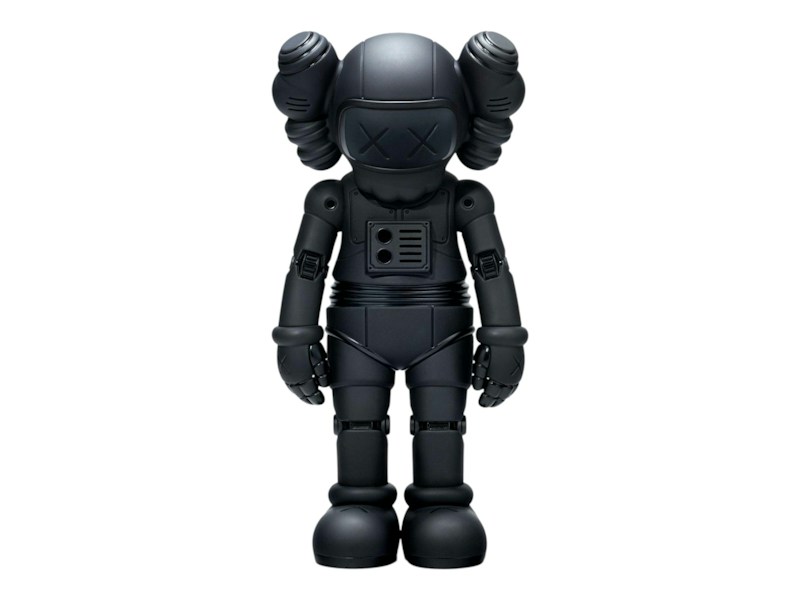 KAWS Robot Companion Vinyl Figure Matte Black