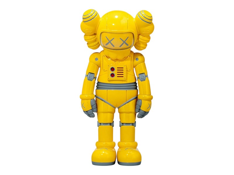 KAWS Robot Companion Vinyl Figure Yellow