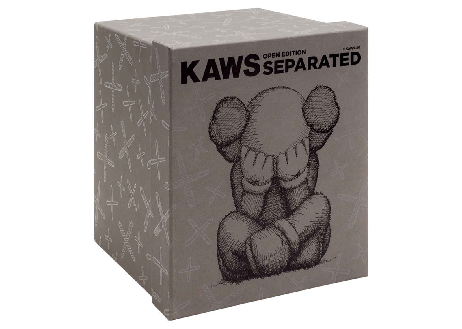 KAWS Separated Vinyl Figure Brown | nate-hospital.com