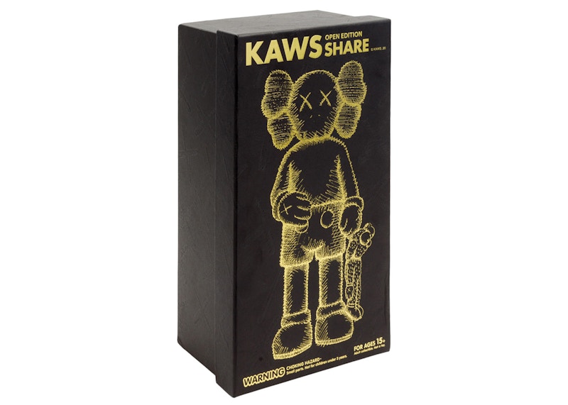 KAWS Share Vinyl Figure Black - GB