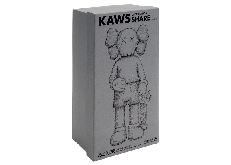 KAWS Share Vinyl Figure Grey - US