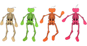 KAWS Skeleton Board Cutout Ornament Set