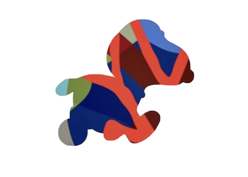KAWS Snoopy Running Print (Signed, Edition of 25) IT