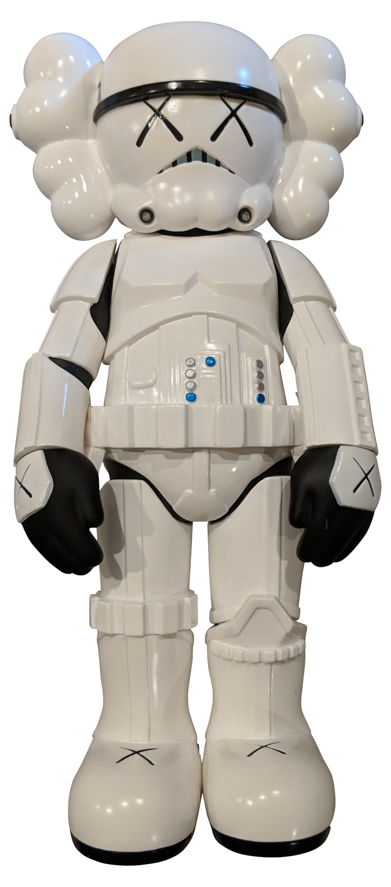 KAWS Star Wars Storm Trooper Companion Vinyl Figure White - JP