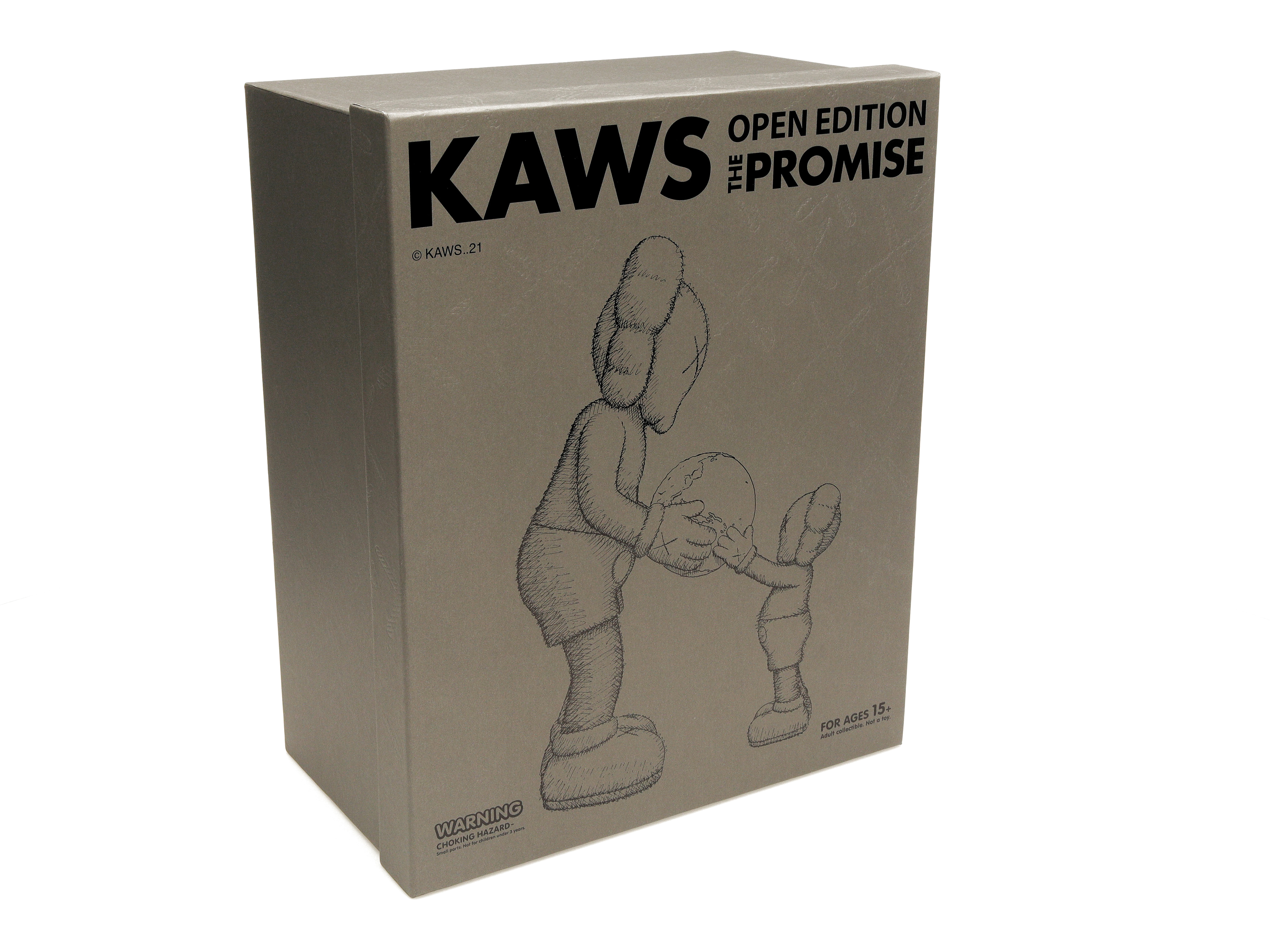 Vinylfigur KAWS THE PROMISE braun
