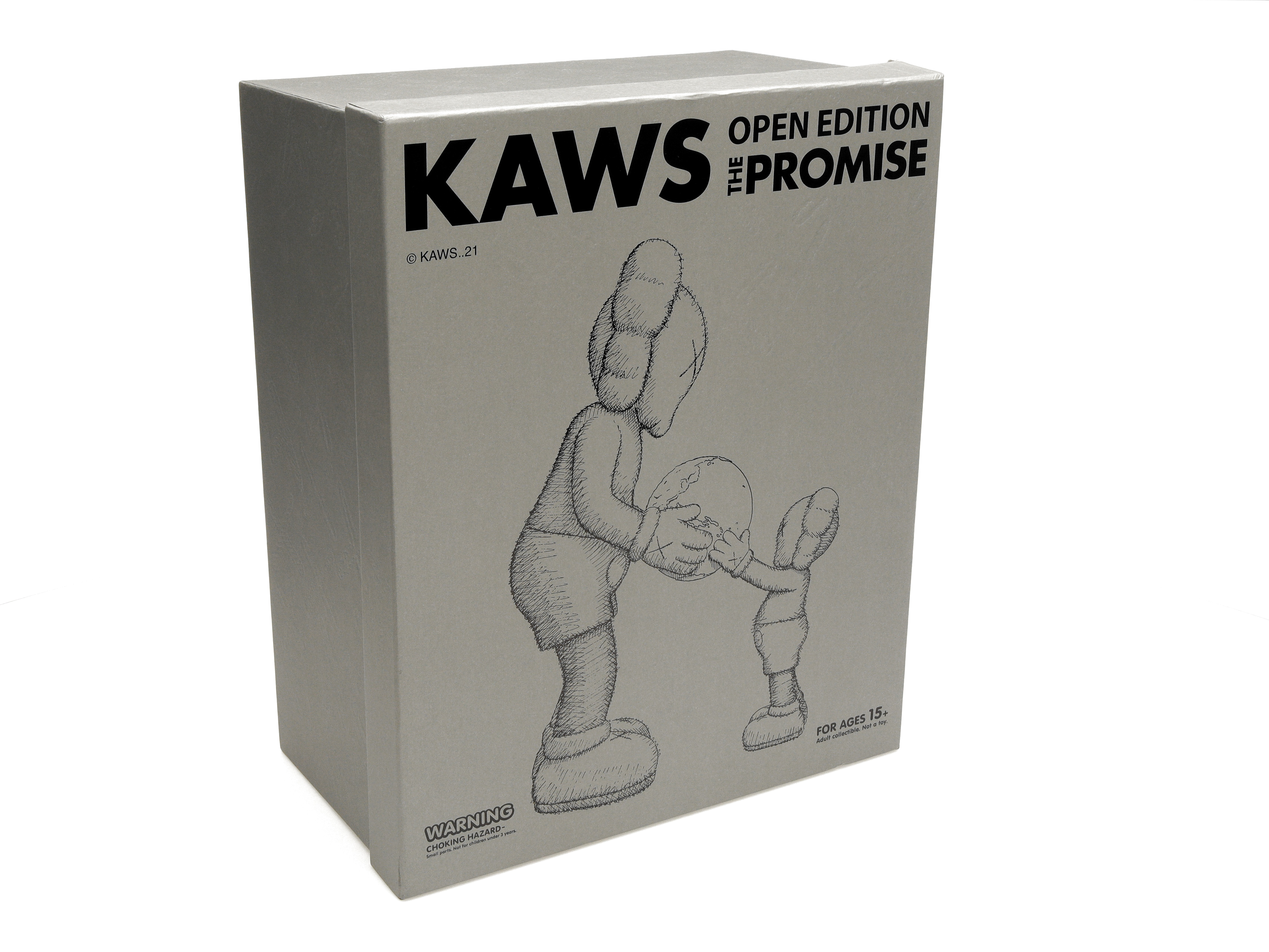 KAWS THE PROMISE Vinyl Figure Grey - US
