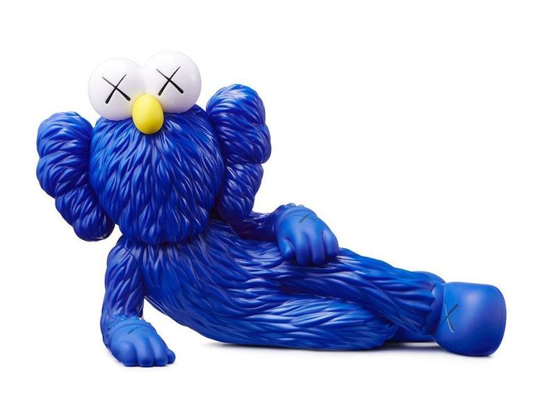 KAWS time off blue medicom toy カウズ-