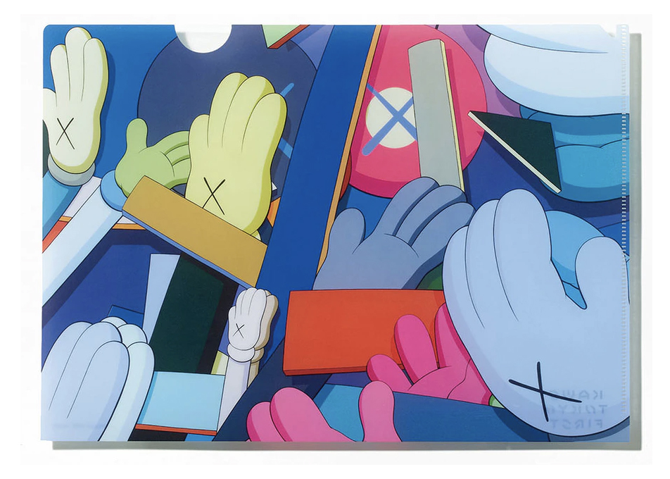 KAWS Tokyo First Clear File Curtains - JP