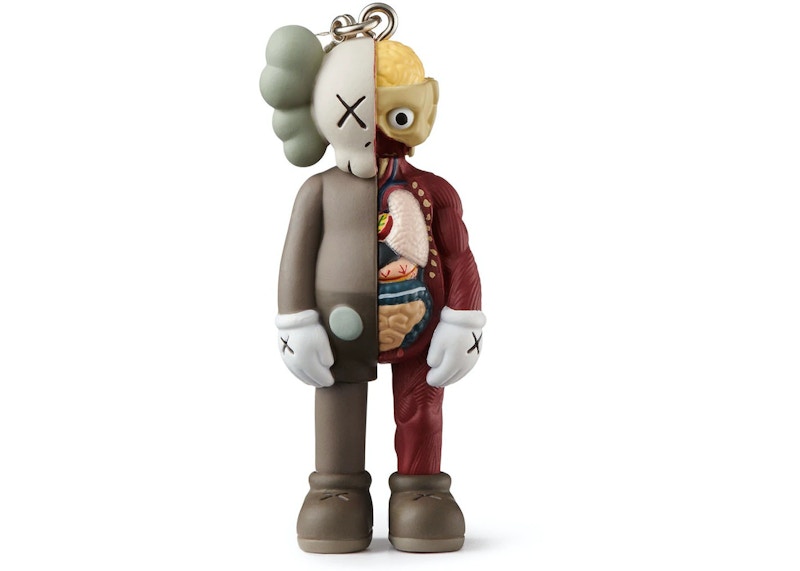 KAWS Tokyo First Flayed Companion Keychain Brown (2021) - JP