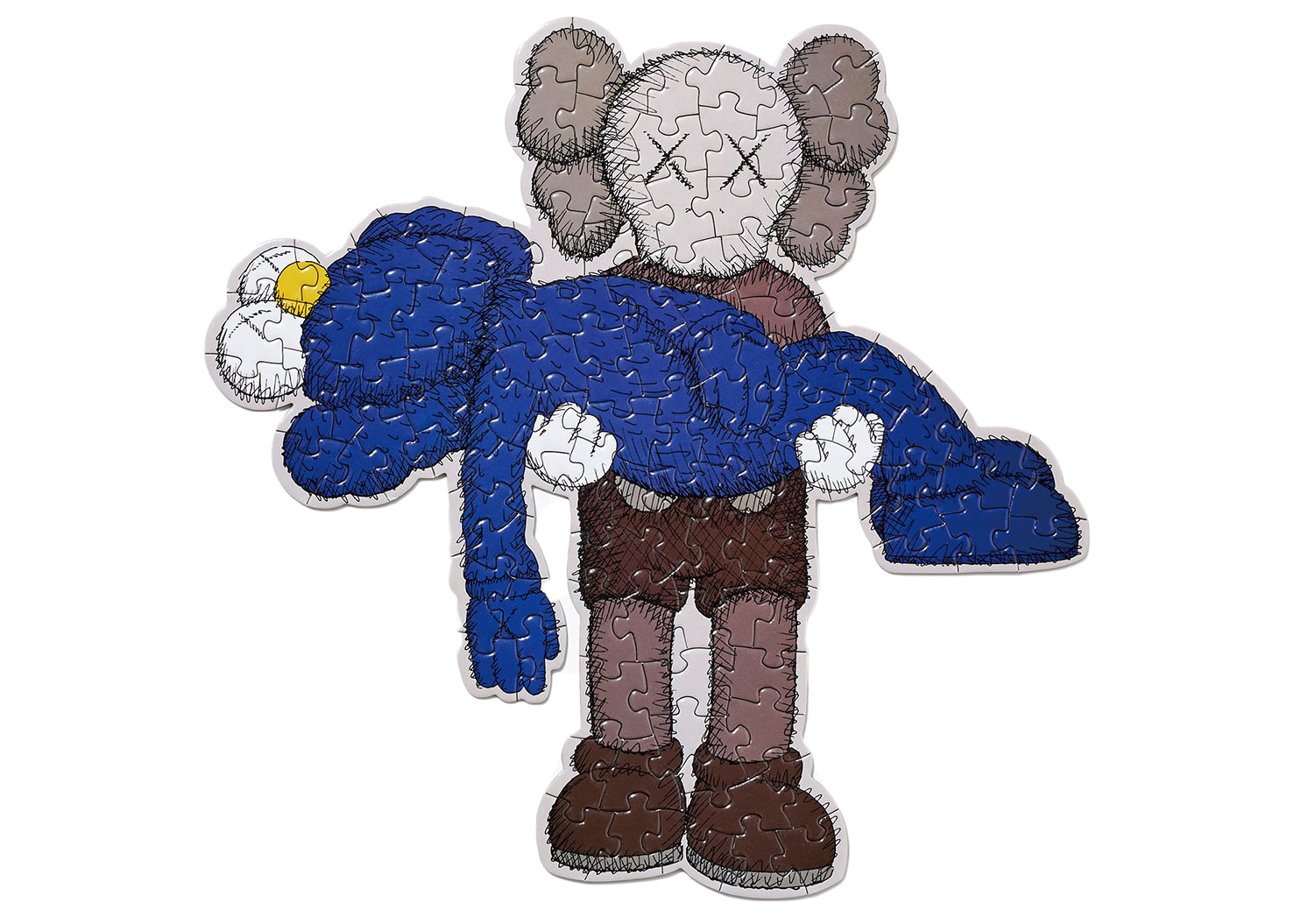 KAWS Tokyo First Gone Jigsaw Puzzle (100 Pieces)