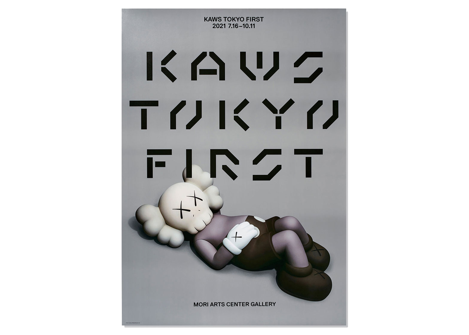 KAWS Tokyo First Holiday Companion Poster - US