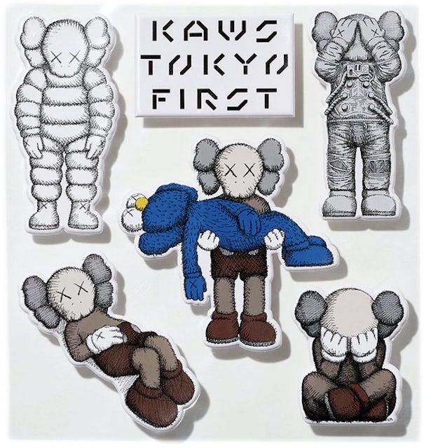 Buy Kaws x UNC - Die cut stickers - StickerApp