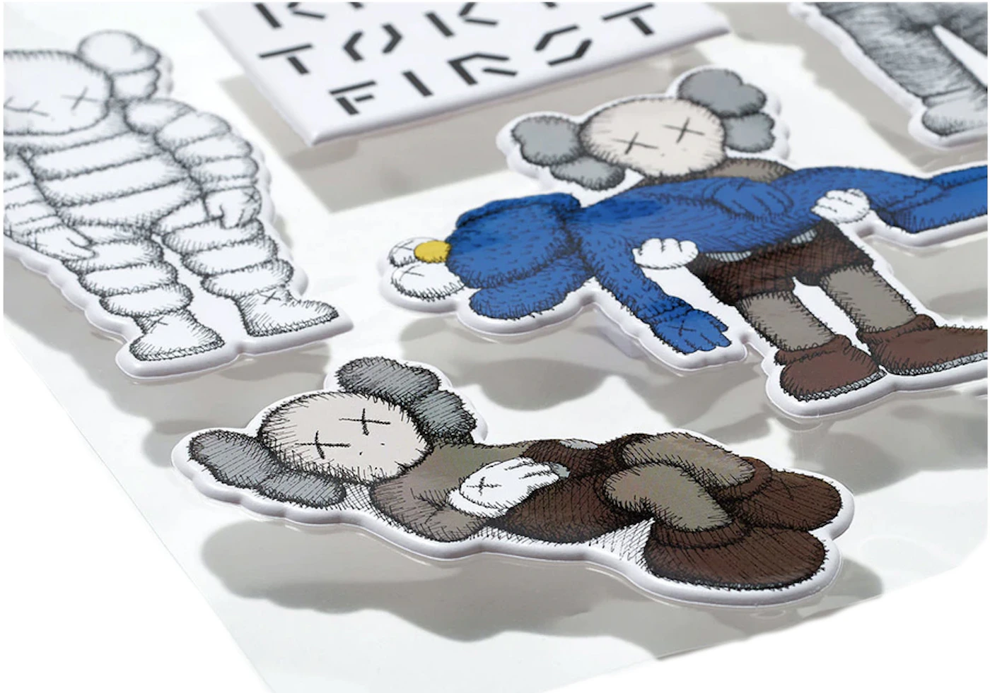 (2) KAWS Sticker Sets