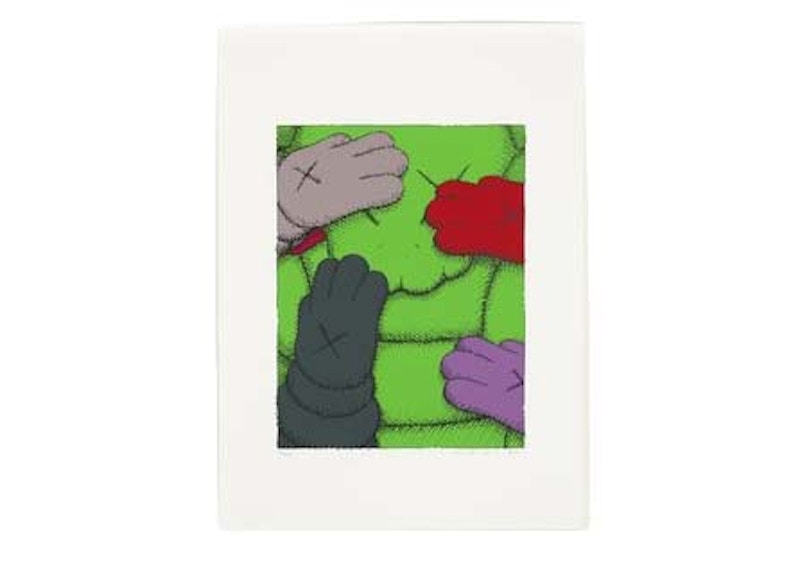KAWS Urge Print 1 Green (Signed, Edition of 250) DE