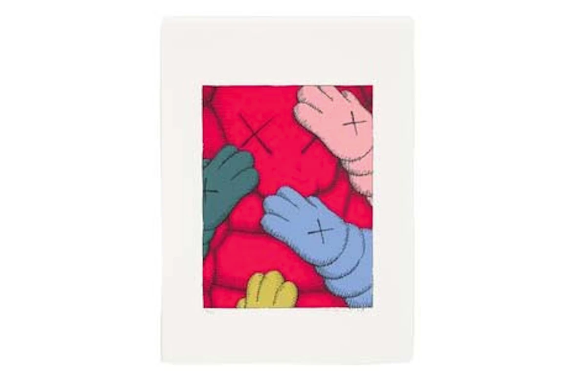 KAWS Urge Print #10 Red (Signed, Edition of 250)