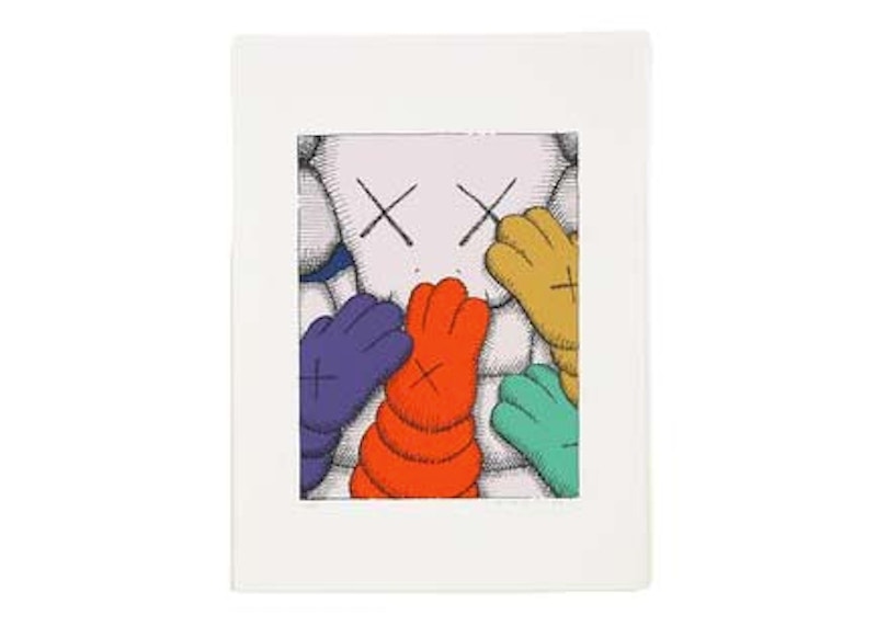 KAWS Urge Print 5 White (Signed, Edition of 250) KR