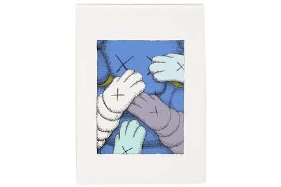 KAWS Urge Print #6 Light Blue (Signed, Edition of 250)