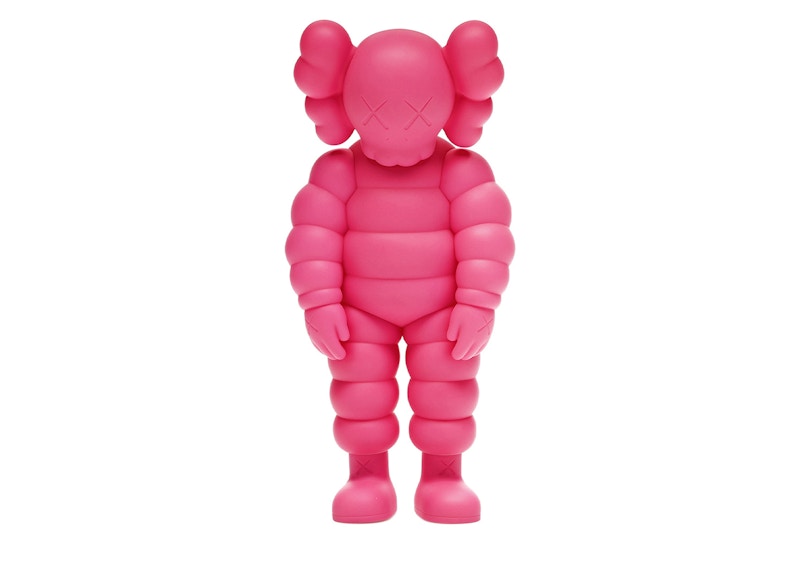 ー品販売  KAWS What Party Figure Pink - US キャラクター