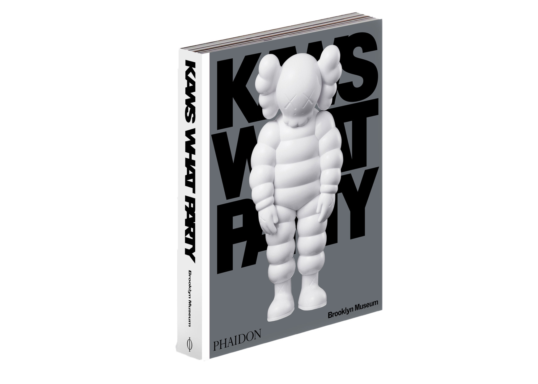 KAWS What Party Signed Edition Hard Cover Book White