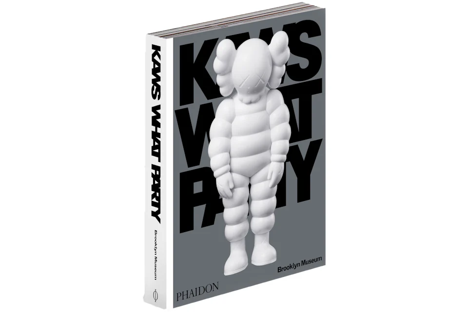 KAWS What Party Signed Edition Hard Cover Book White