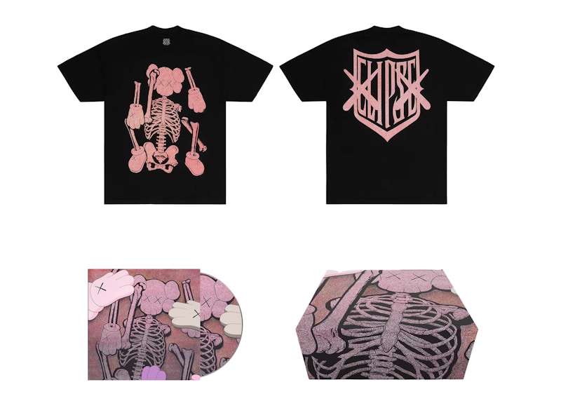 ♡ _k_s ♡ KAWS x Clipse LGSEO 1 Tee Black - SS25 - US