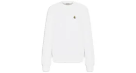 KAWS x Dior Bee Crewneck Sweatshirt White