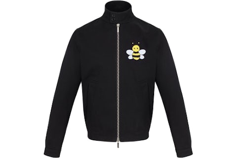 KAWS x Dior Bee Drill Jacket Black Men s SS19 US
