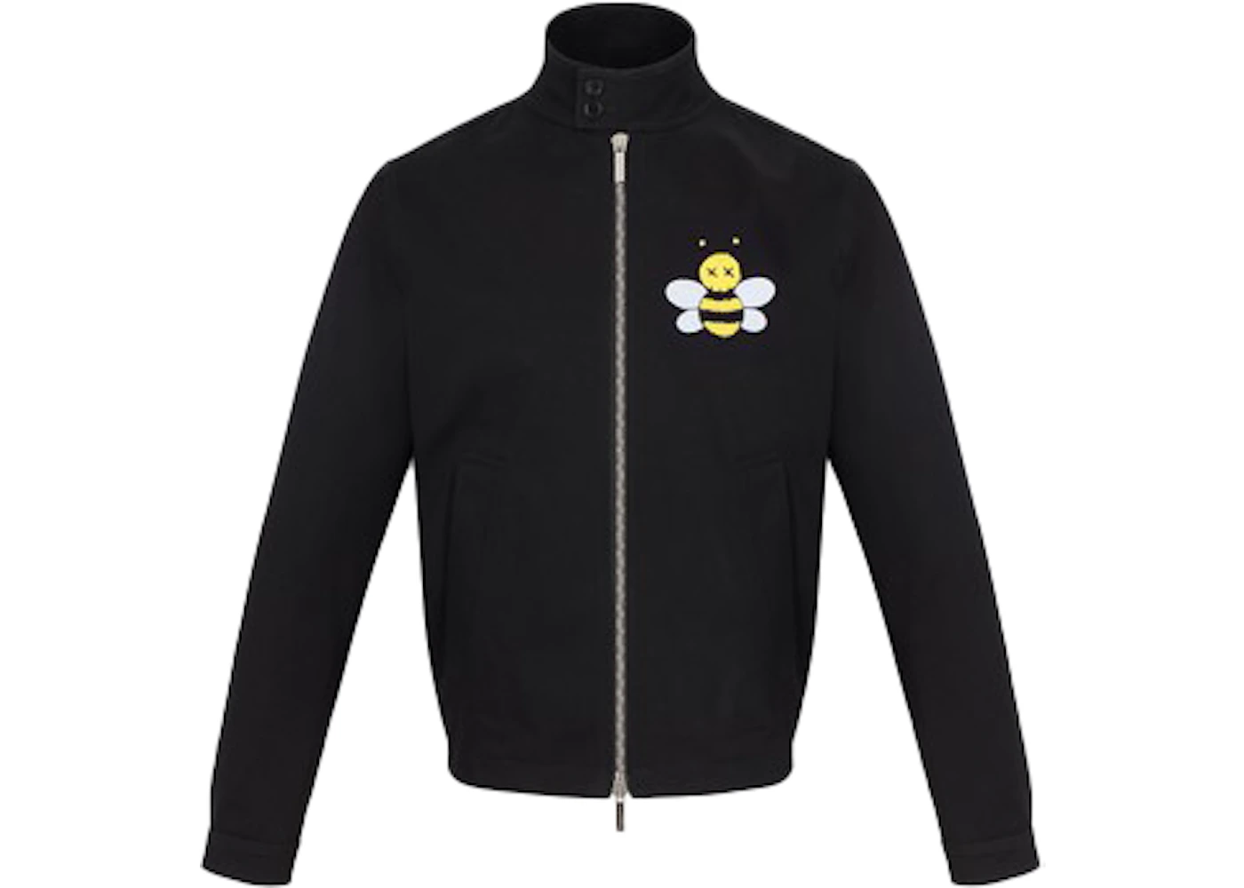 KAWS x Dior Bee Drill Jacket Black Men's - SS19 - US