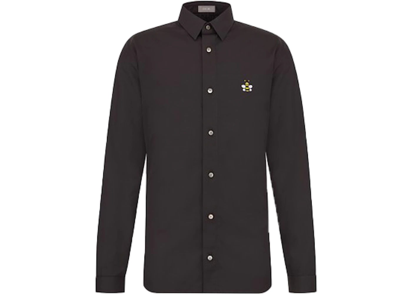 KAWS x Dior Bee Long Sleeve Shirt Black Men's - SS19 - GB
