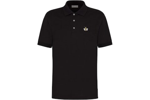 KAWS x Dior Bee Polo Shirt Black Men s SS19 US