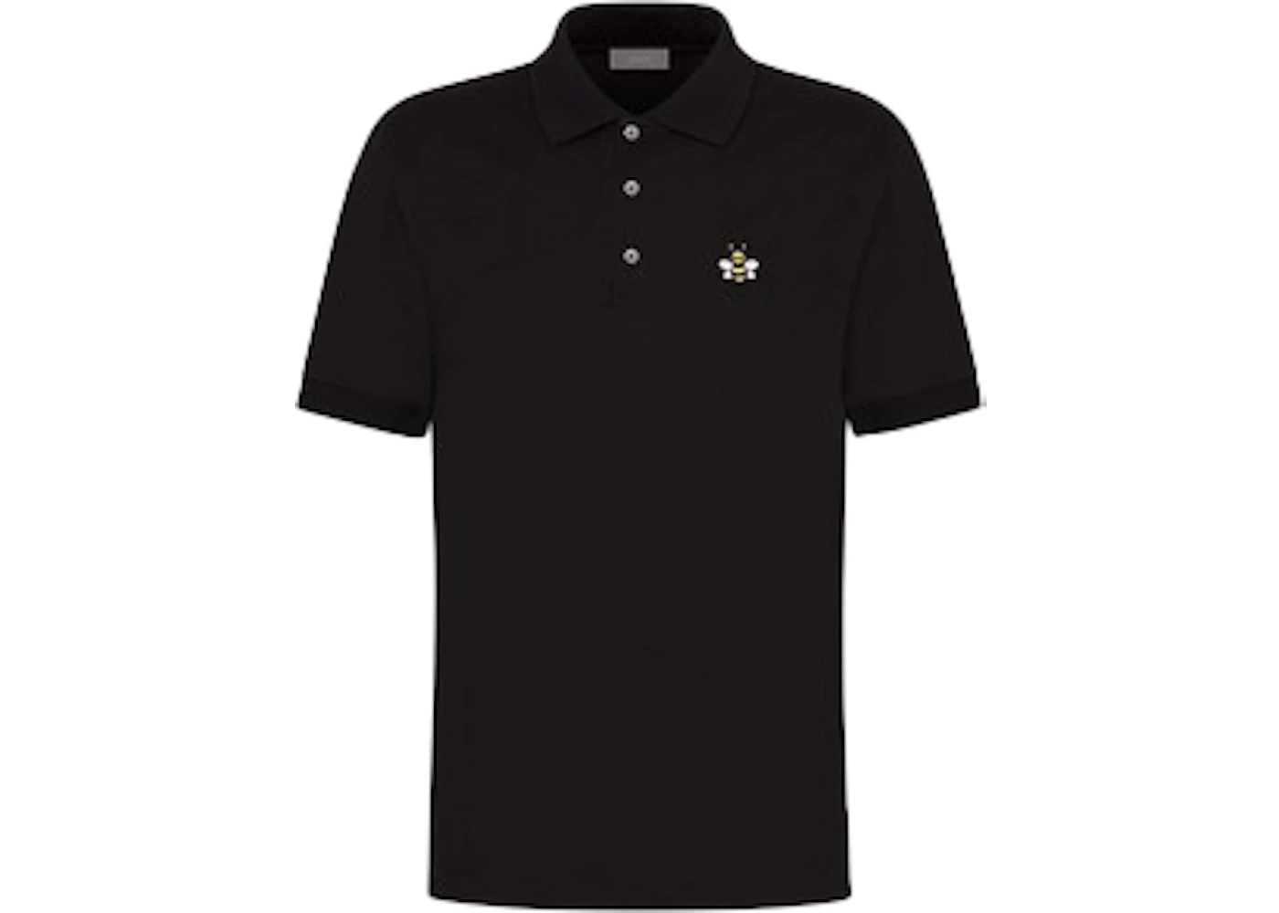 KAWS x Dior Bee Polo Shirt Black Men's SS19 US - Main Image