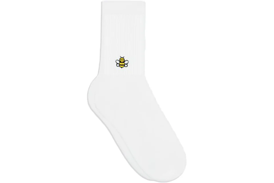 KAWS x Dior Bee Socks White