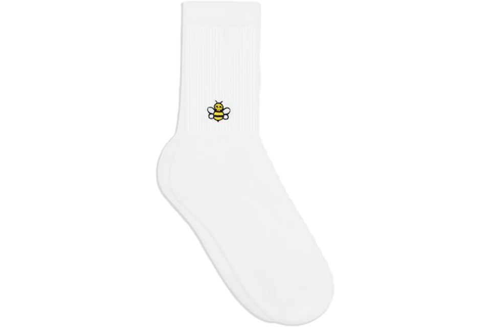 KAWS x Dior Bee Socks White
