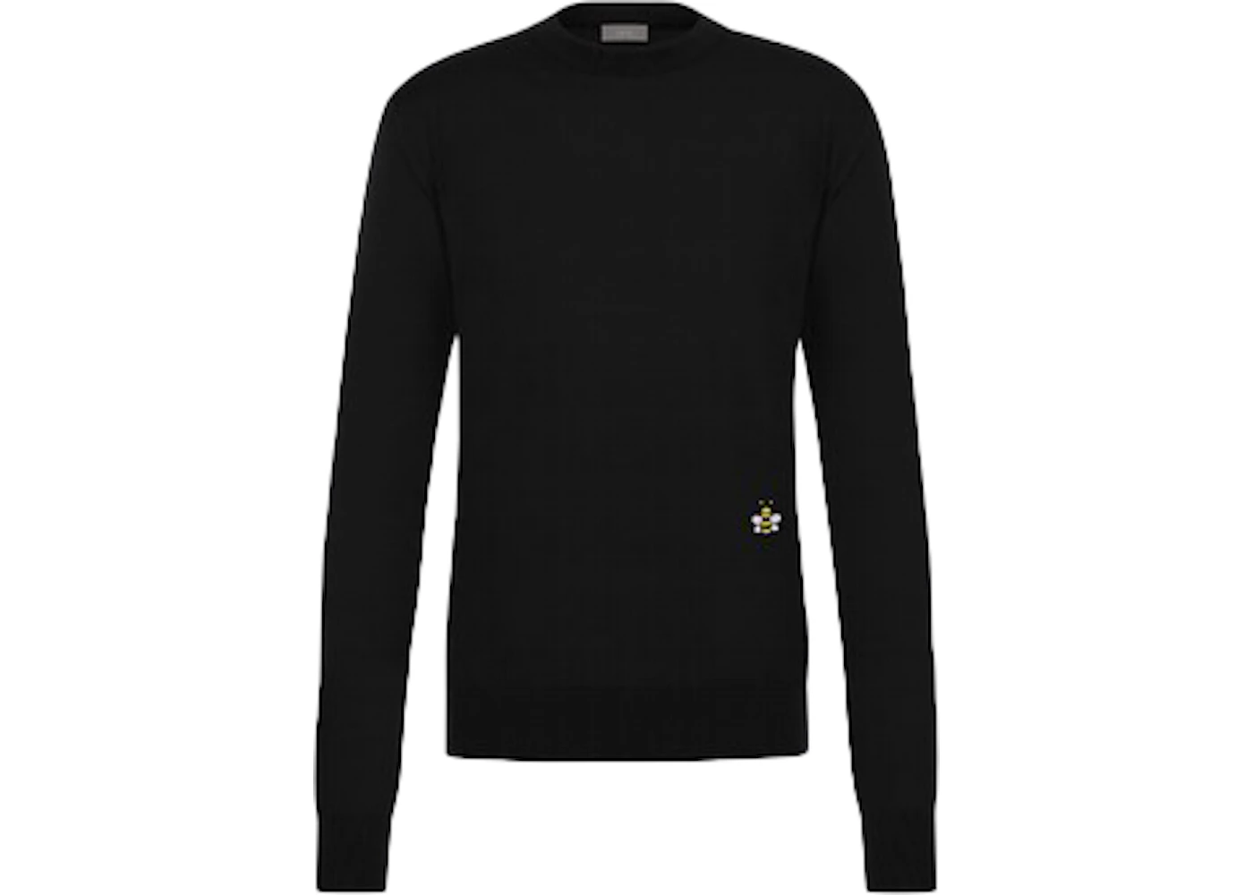 KAWS x Dior Bee Wool Sweater Black Men's - SS19 - US