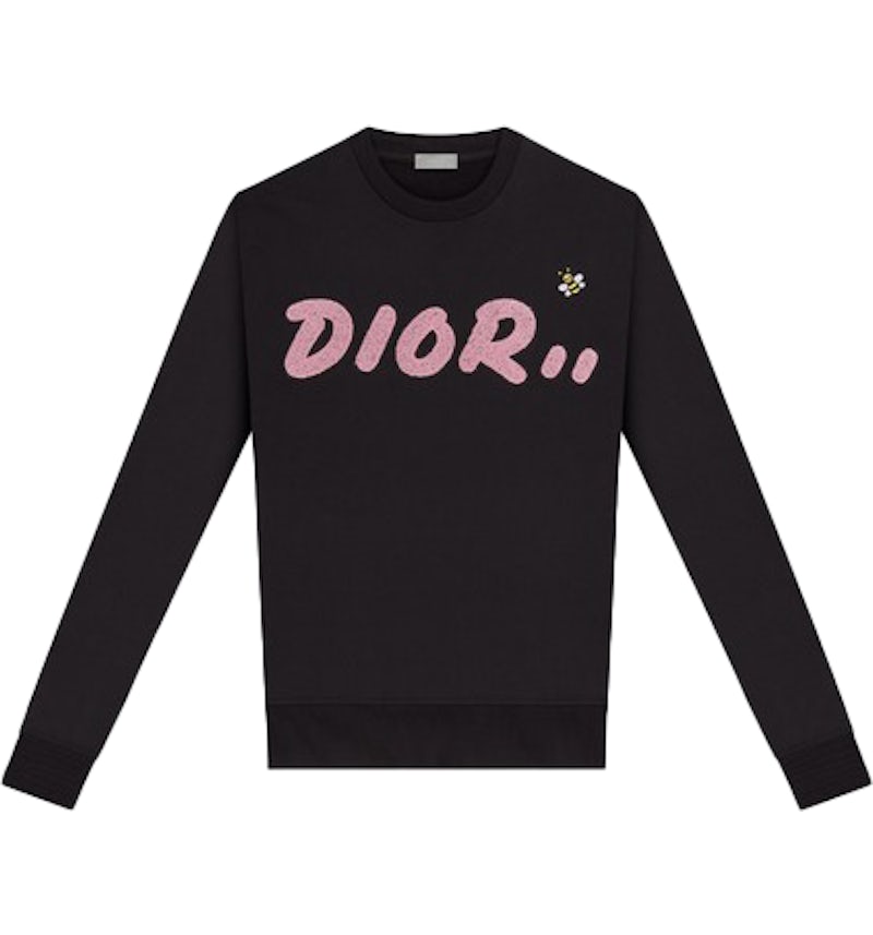 Dior × KAWS スウェットシャツ クルーネック ロゴ ○関送無料○ KAWS x Dior Crewneck Sweatshirt Black Men's - SS19 - US