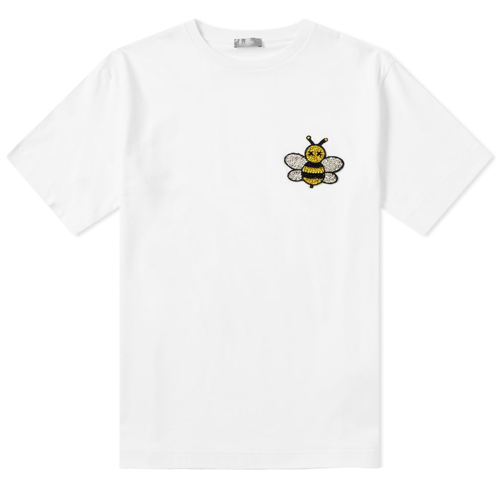 KAWS x Dior Crystal Bee T-shirt White Men's - SS21 - US