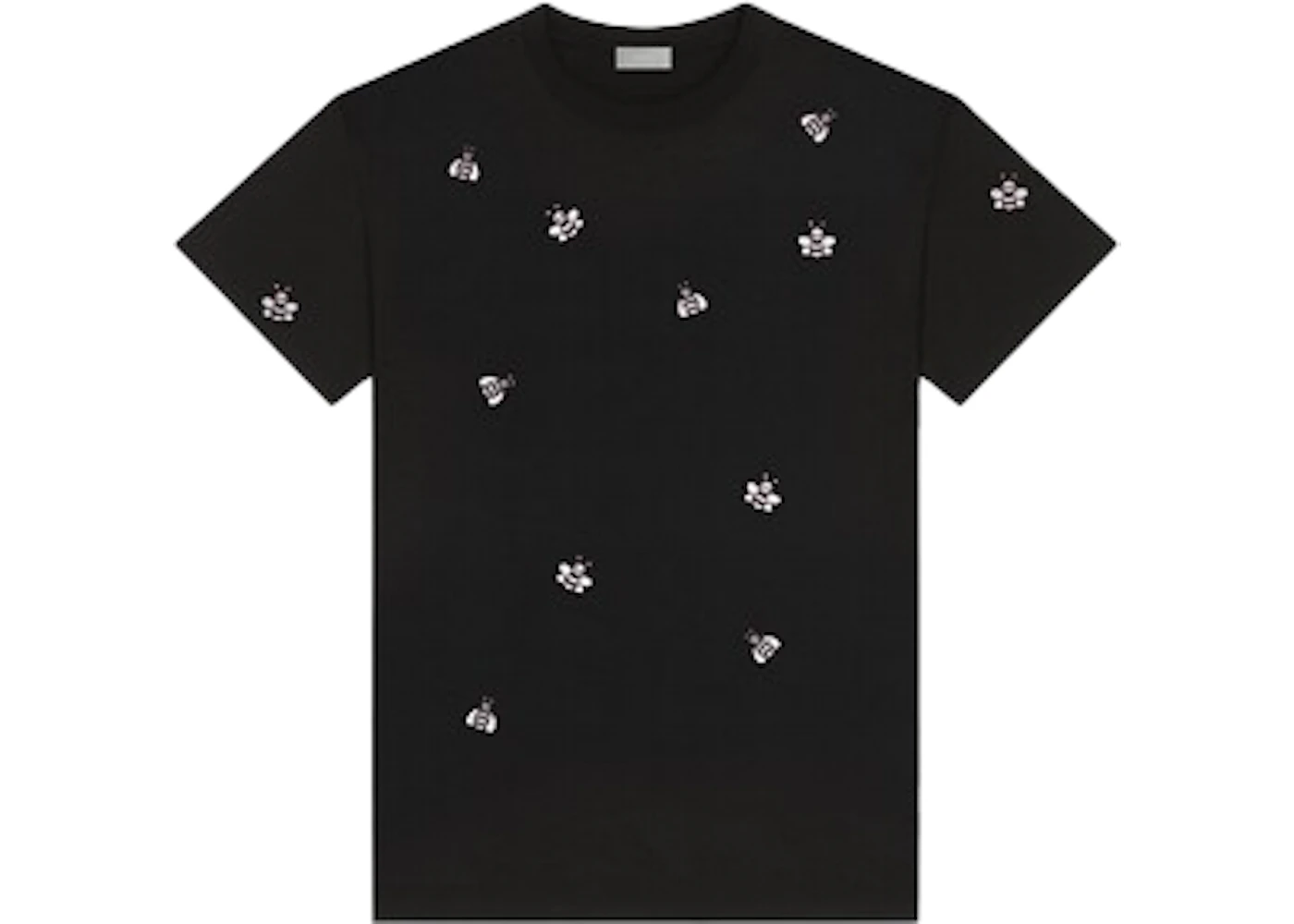 KAWS x Dior Embroidered Bee T-Shirt Black Men's - SS19 - GB