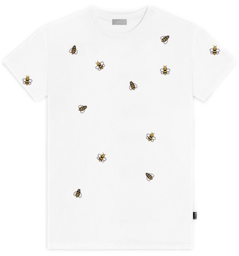 T-shirt KAWS x Dior abeille brodée Blanc Homme de la Collection