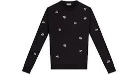 Kaws x dior 2024 crewneck sweatshirt white