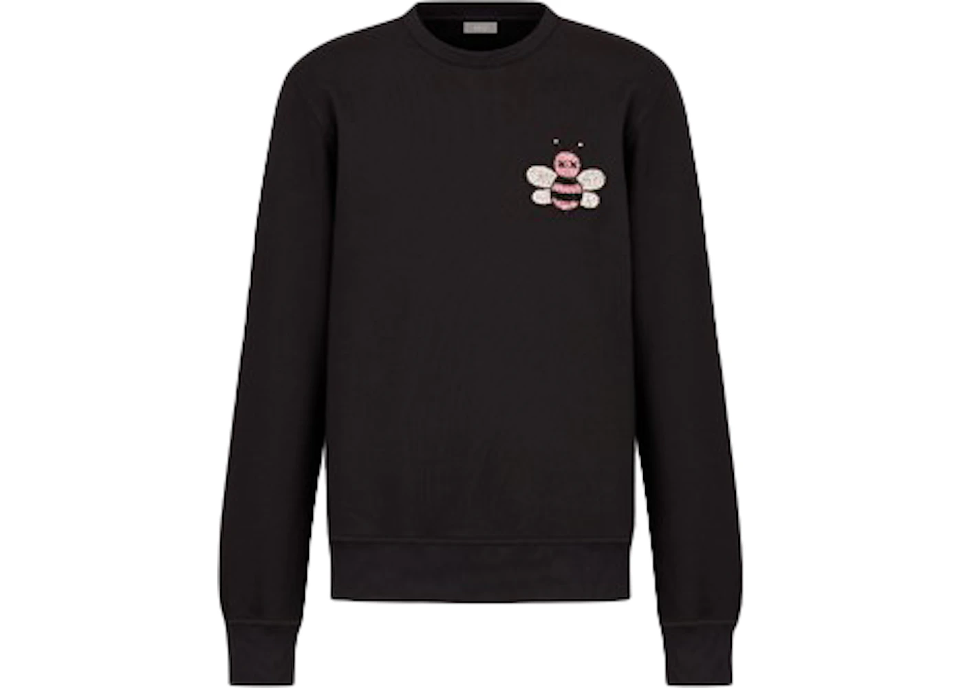 KAWS x Dior Jeweled Bee Crewneck Sweatshirt Black - SS19 Men's - US