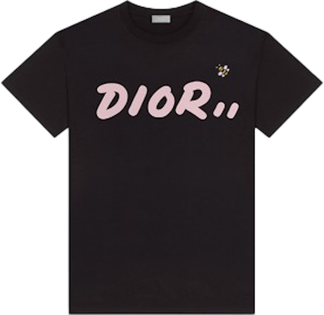 KAWS x Dior Logo T-Shirt Black Men's - SS19 - US