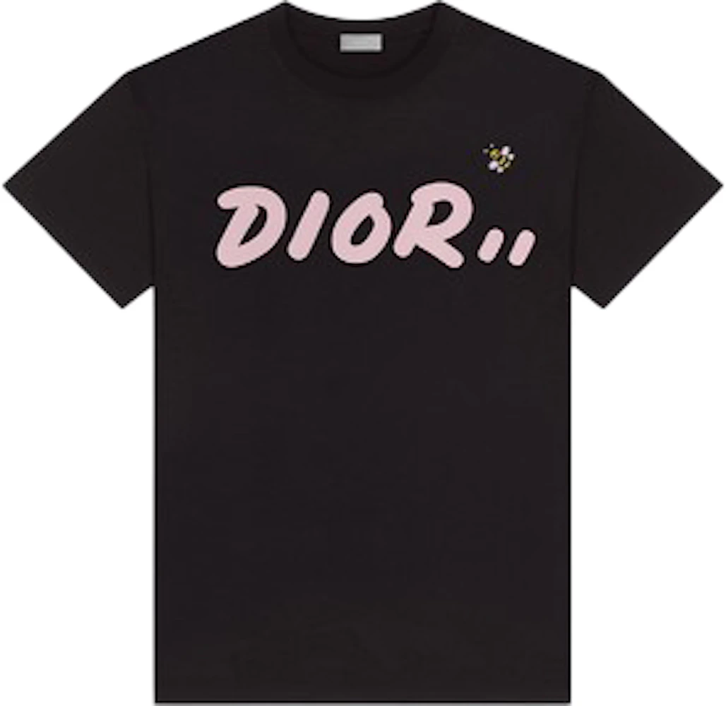 KAWS x Dior Logo T-Shirt Black - SS19 Men's - US