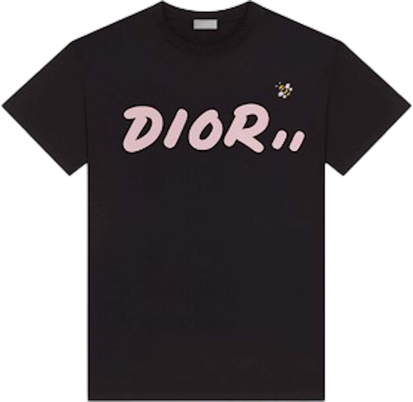 KAWS x Dior Logo T-Shirt Black - SS19