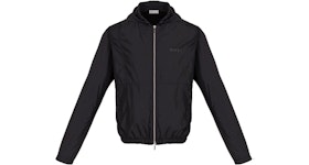 KAWS x Dior Nylon Zip Up Hooded Jacket Black
