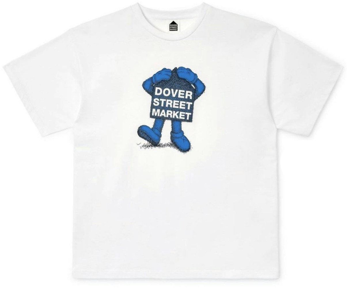 KAWS x Dover Street Market Fluro Rebellion T-Shirt Blue - FW20