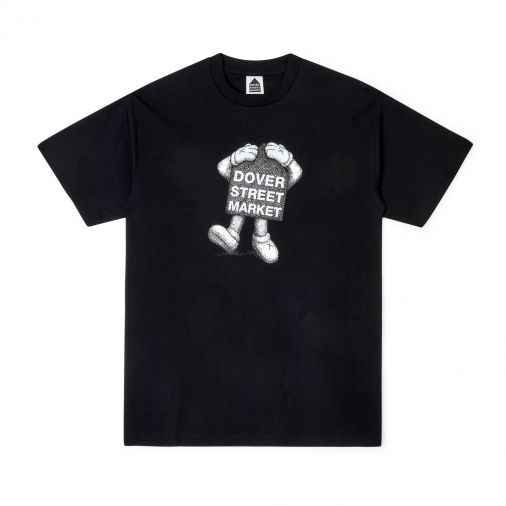 KAWS x Dover Street Market Special Mascot T-Shirt Black - FW19 ...